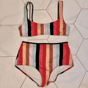 Solid & Striped Malibu High Waist Bikini